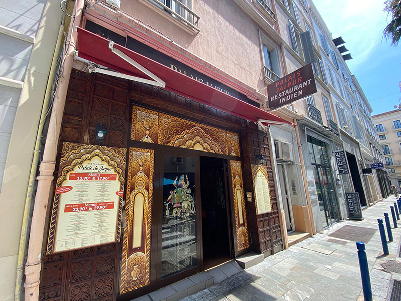 restaurant indien cannes